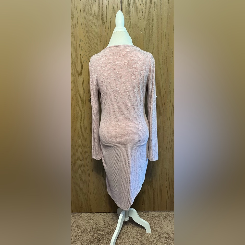 Asymmetrical Ribbed Dress - Picture 4 of 9